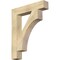Ekena Millwork Westlake Block Rough Sawn Bracket, Douglas Fir, 6"W x 34"D x 42"H BKT06X34X42WTL05RDF - alternate 1